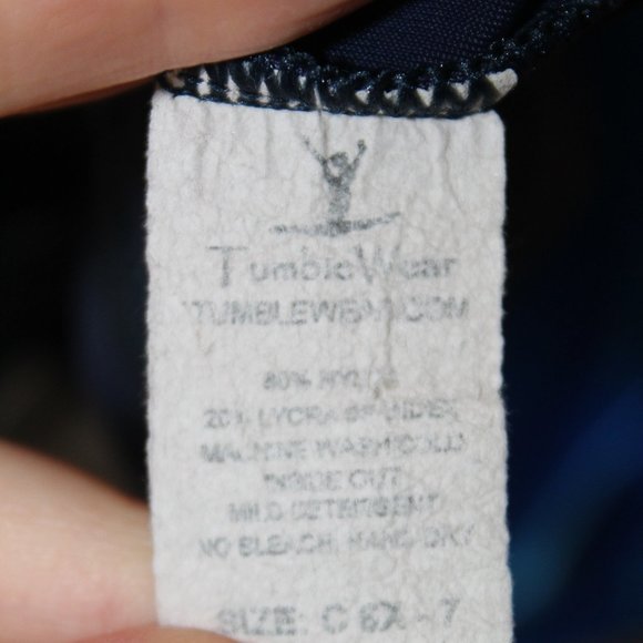 Leotard gymnastics sz 6x-7 - Picture 3 of 3